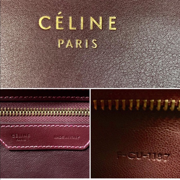 Celine Calfskin Micro luggage tote 🎈NIB - Picture 10 of 11